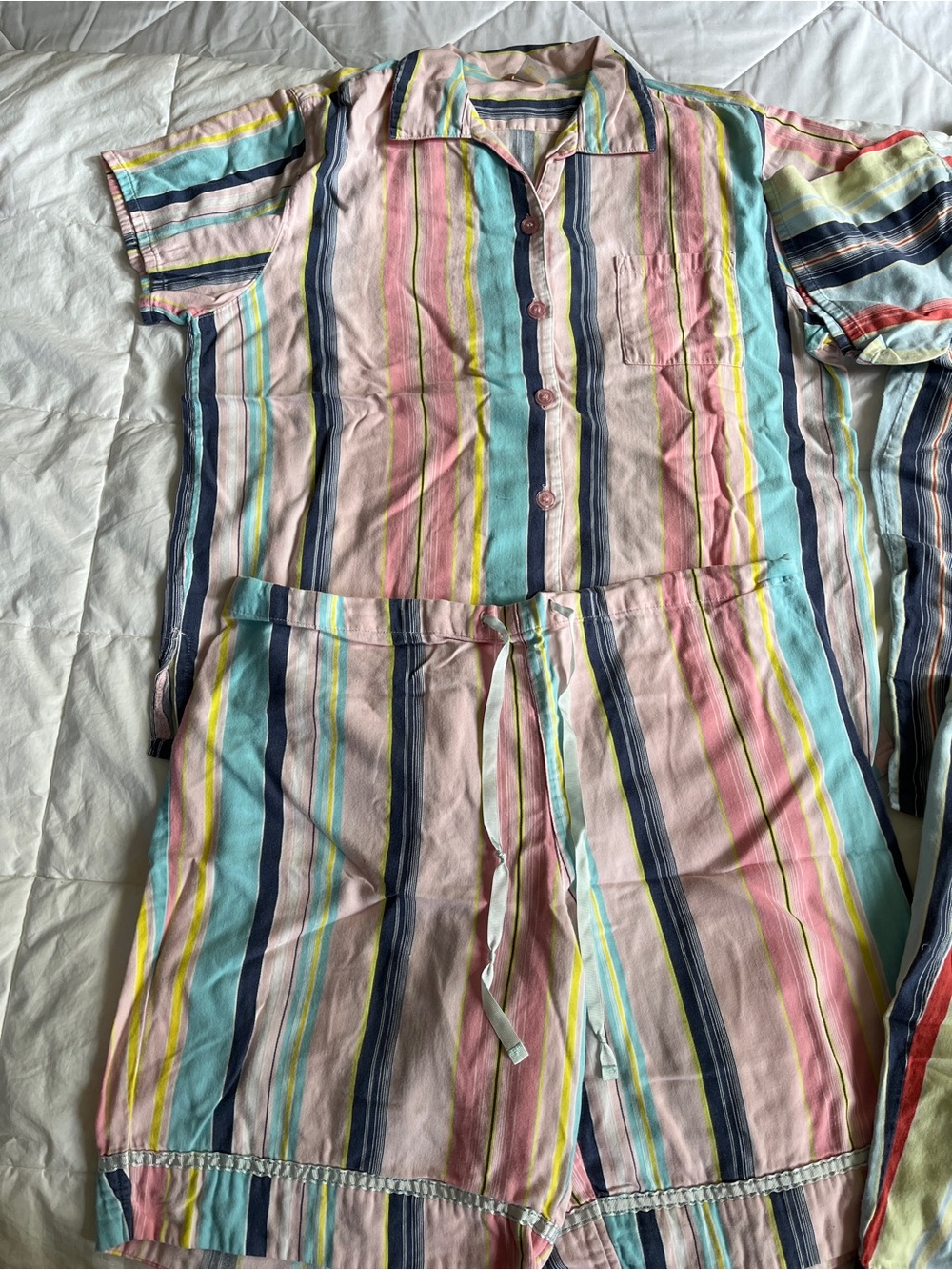 Two sets Pyjama’s Multicolor Striped - Picture 2 of 3